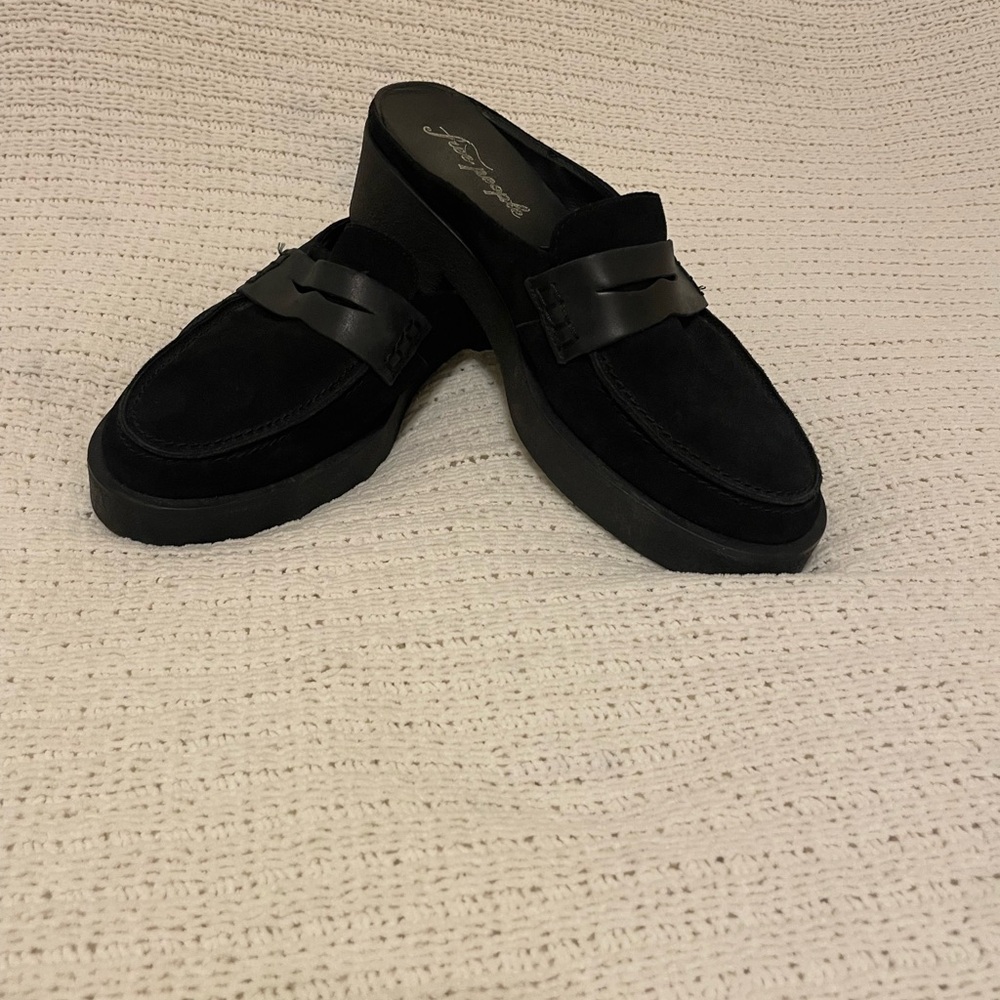 Free People Sued Loafer Mules